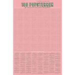 XL-woordzoeker poster '100 Popsterren' Stratier - Afbeelding 2