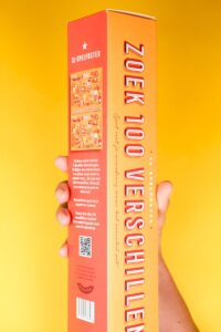 XL-spelposter Stratier - verschillen oranje - Afbeelding 2