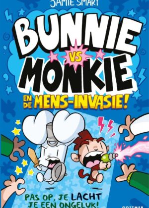 Bunnie vs Monkie en de mens-invasie!