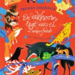 De eekhoorn legt een ei