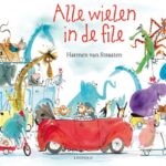 Alle wielen in de file