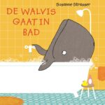 De walvis gaat in bad