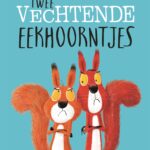 Twee vechtende eekhoorntjes