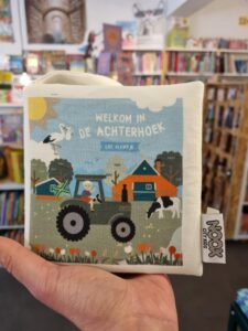 Welkom in de Achterhoek lief kleintje (stoffen knisperboekje)