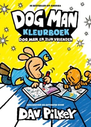 Dog Man kleurboek