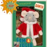 Muizenhuis knuffel Kerstman/ Santa