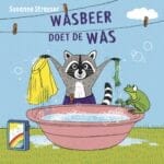 Wasbeer doet de was