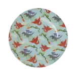 Rice - bord medium - draken - blauw