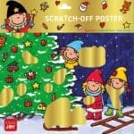 Scratch-off Poster Heksje Mimi viert Kerstmis