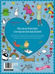De Zoete Zusjes kleurboek met meer dan 100 stickers - Afbeelding 2