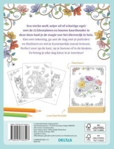 Het magische Dierenrijk - Kleuren voor volwassenen - Afbeelding 2