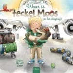 Waar is teckel Moos in het vliegtuig?