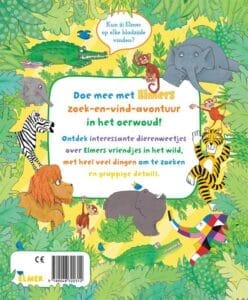 Elmer zoek en vind - dieren - Afbeelding 2