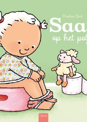 Saar op het potje