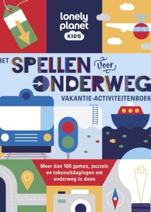 Het spellen voor onderweg vakantie-activiteitenboek