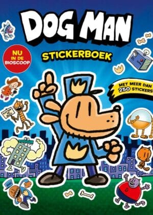Dog Man stickerboek