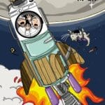 Rik en Jesper (3) gaan naar de maan