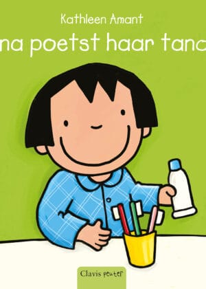 Anna poetst haar tanden