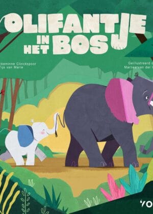 Olifantje in het bos