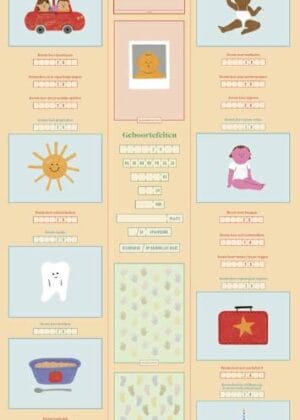 Poster Mijn eerste jaar