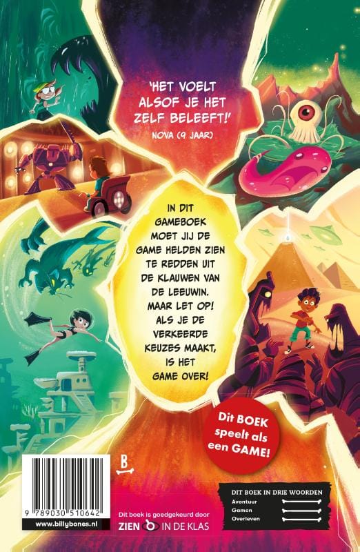 Game Boek - Game Helden in nood! - Afbeelding 2