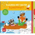 Kleuren met water. Zomerpret