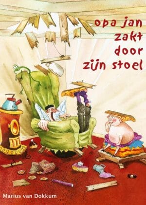 Opa Jan zakt door zijn stoel