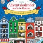 Adventskalender om in te kleuren