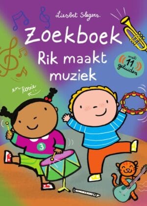 Zoek- en geluidenboek Rik maakt muziek