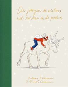 De jongen, de walrus, het rendier en de poolvos