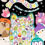 Original Squishmallows sticker- en doeboek