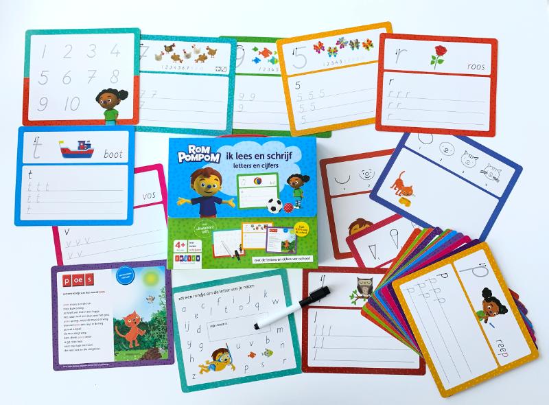 Rompompom ik lees en schrijf - Afbeelding 2