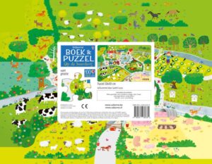 Op de boerderij Boek & puzzel - Afbeelding 2