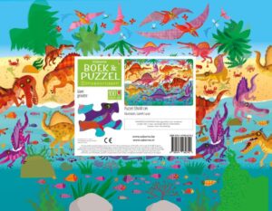 Dinosaurussen Boek & puzzel - Afbeelding 2