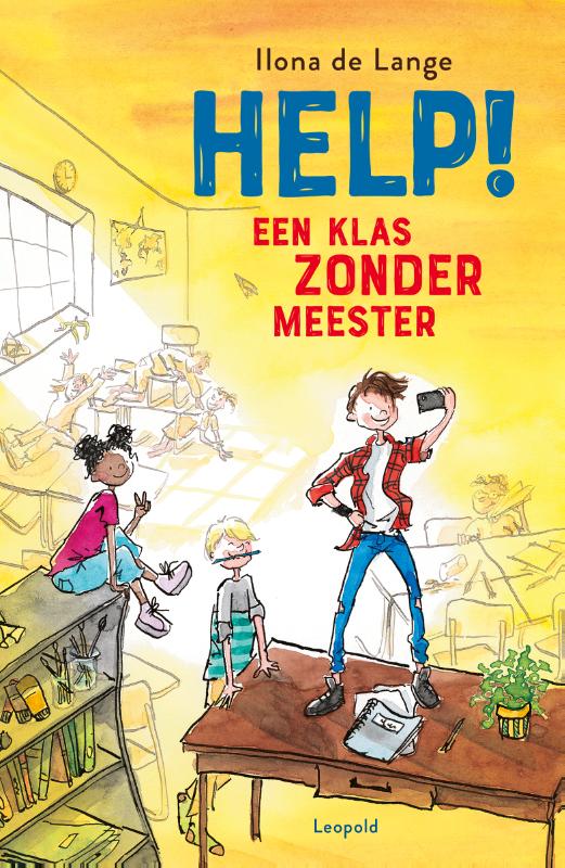 9789025880163_front-cover-standard.jpg Help! Een klas zonder meester - Afbeelding 1