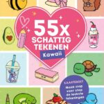 Kaartenset: 55x schattig tekenen
