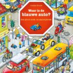 Waar is de blauwe auto?