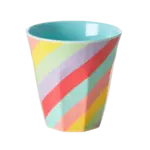 Rice -  Melamine Cup with Summer Rush Print -  Medium