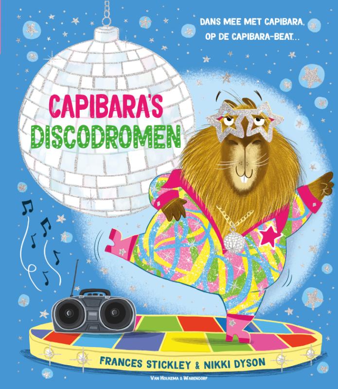 Stickley_Capibara’s discodromen_OMSLAG_240x280_HR2.indd Capibara's discodromen - Afbeelding 1