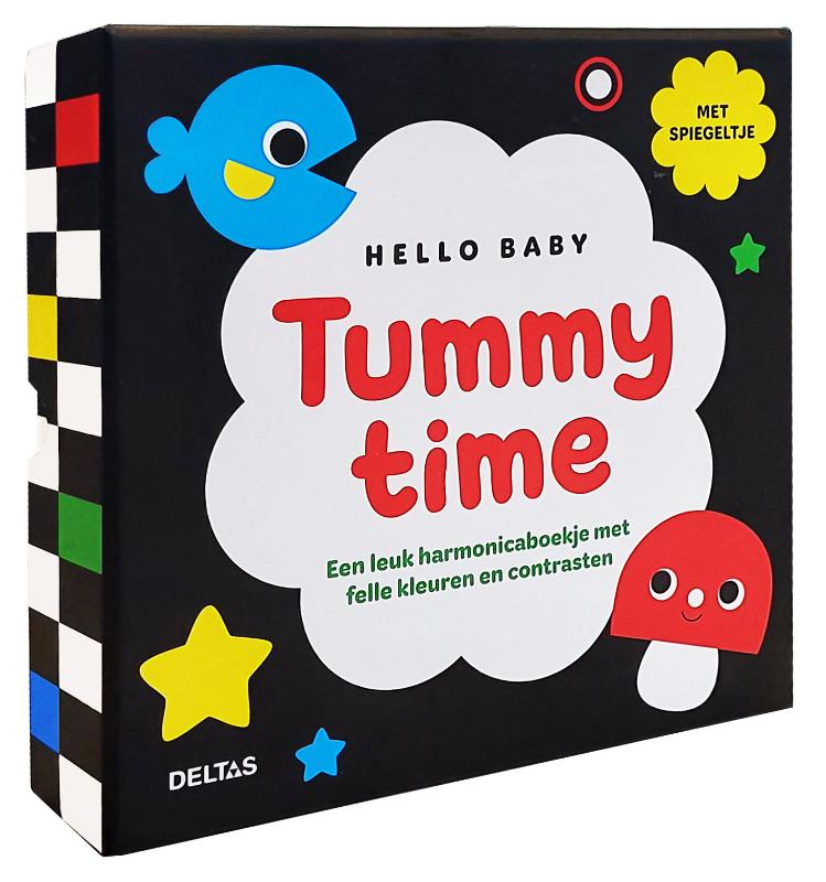 9789044767490_front-cover-standard.jpg Hello Baby Tummy time - Afbeelding 1
