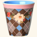 Melamine Cup with Gorgeous Tile Print - Medium