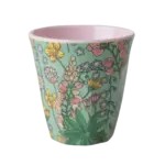 Rice beker lupine print