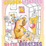 Gouden Lijntjes Blije Beestjes kleurboek
