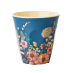 Rice beker medium flower collage