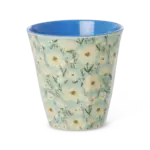 Rice - medium cup - melamine - Summer bloom print