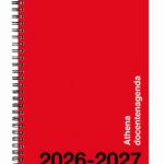 Athena A4 Docentenagenda 2026-2027