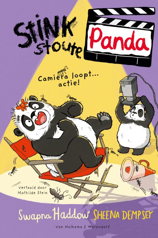 Stinkstoute panda 3 rug 17.indd Stinkstoute panda - Camiera loopt… actie! - Afbeelding 1