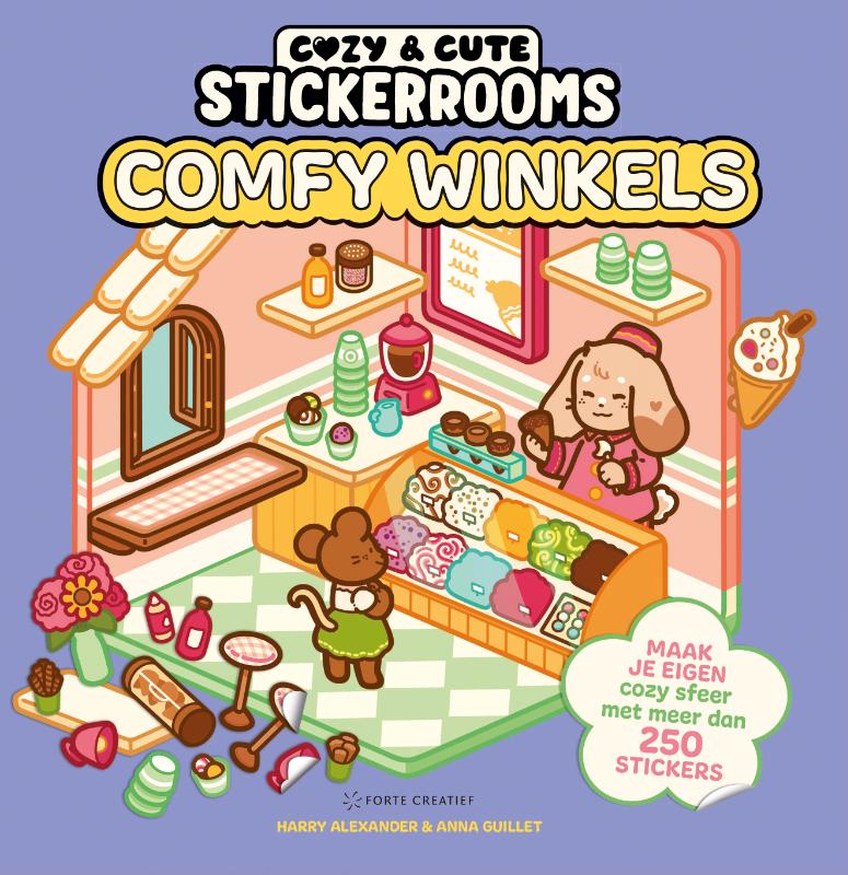 CUTE & COSY HAPPY HOME CMYK 德国版 封面-link Comfy Winkels - Afbeelding 1
