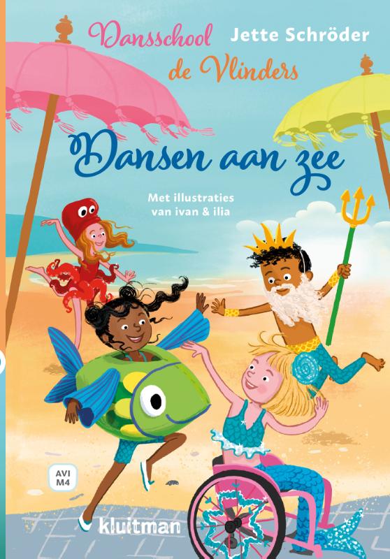 9789020677270_front-cover-standard.jpg Dansschool de vlinders. Dansen aan zee - Afbeelding 1