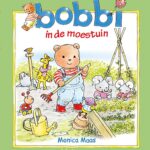 Bobbi in de moestuin